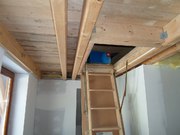 Protipožární nátěr dřevěných trámů, požární odolnost R30