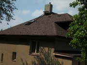 Rekonstrukce střechy, dvouvrstvý šindel IKO