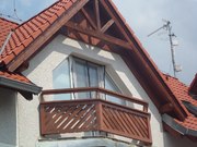 Nátěr dřevěného opláštění, podhledů zábradlí