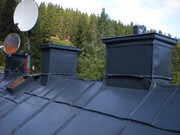 Nátěr střechy polyuretanovou barvou - více akcí