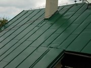 Nátěr střechy polyuretanovou barvou - Jizerské hory